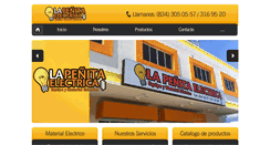 Desktop Screenshot of lapenitaelectrica.com